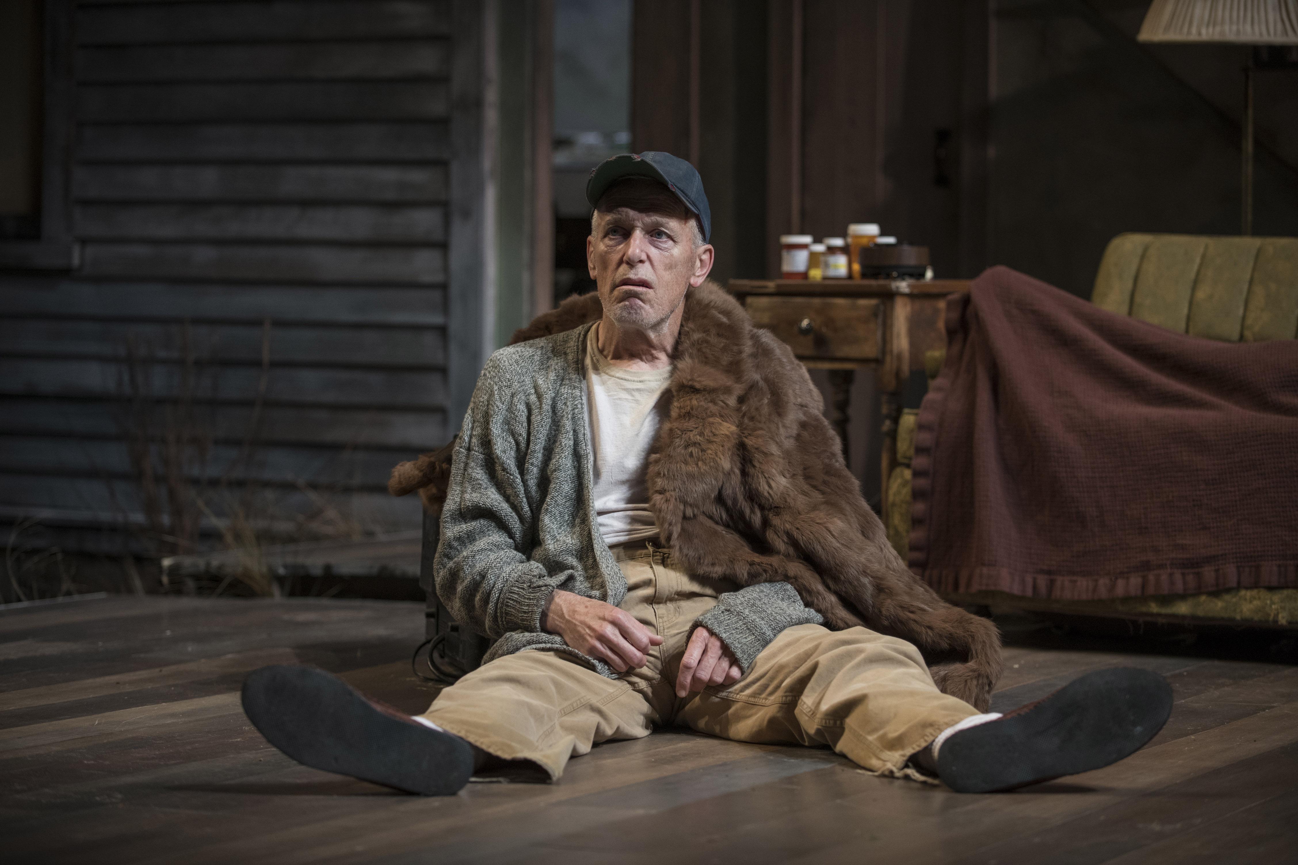 Larry Yando in “Buried Child” at Writers Theatre. (Photo credit: Michael Brosilow)