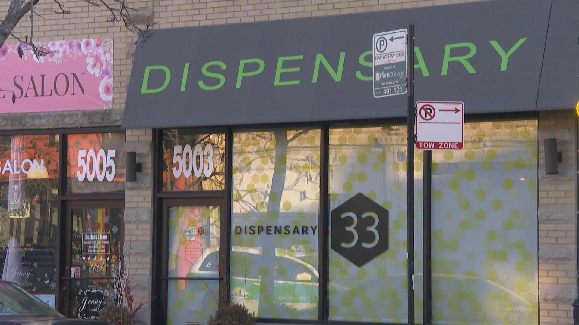 Dispensary 33 in Andersonville. (WTTW News)