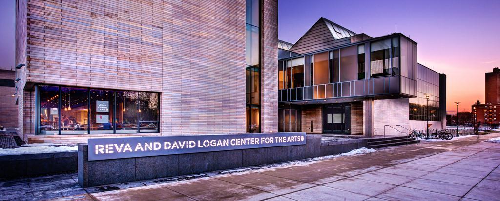 Exterior of the University of Chicago's Logan Center for the Arts, designed by Tod Williams Billie Tsien Architects. (Flickr / Chris Smith)