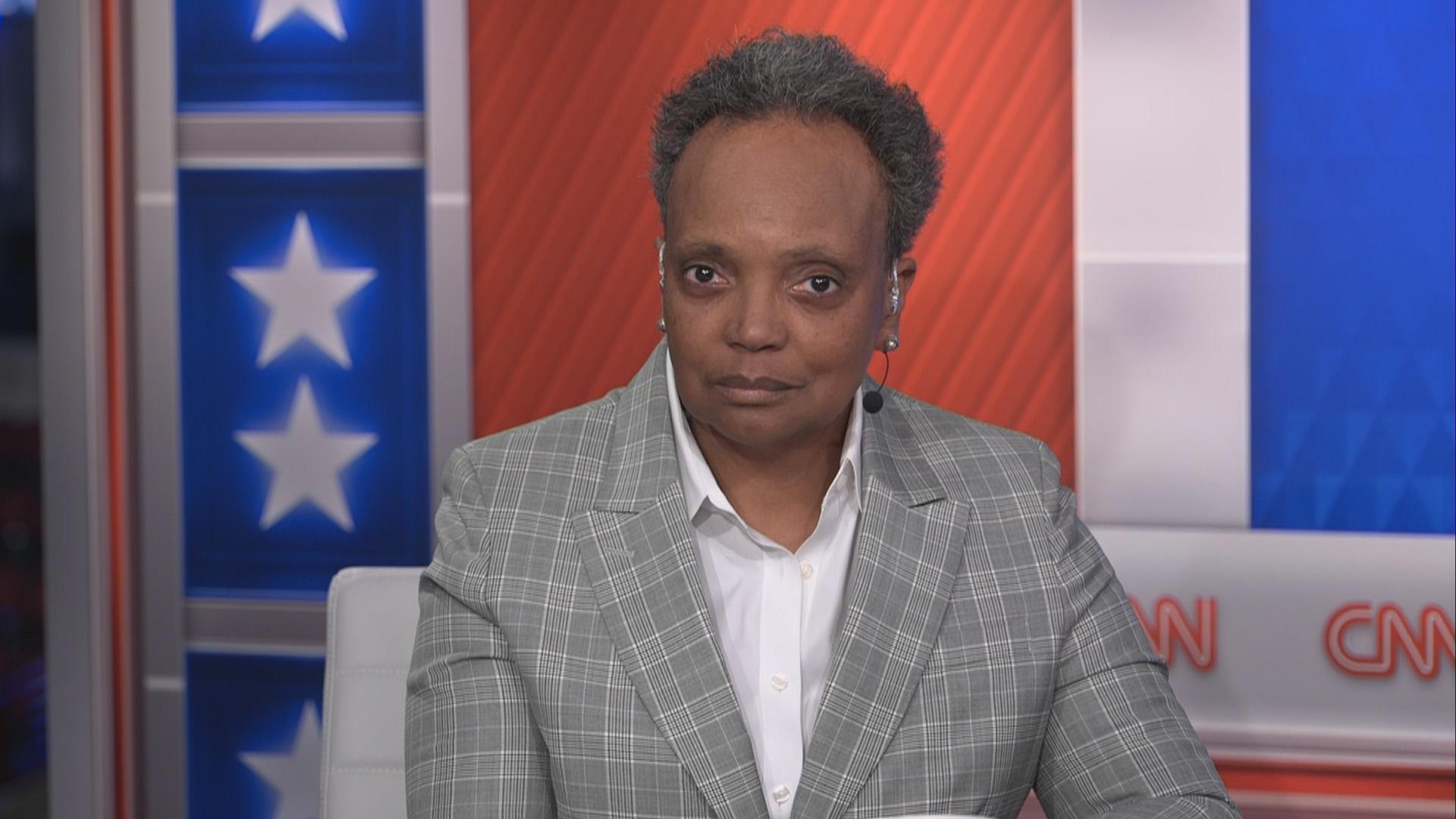 Lori Lightfoot appears on CNN on Aug. 20, 2024. (CNN)
