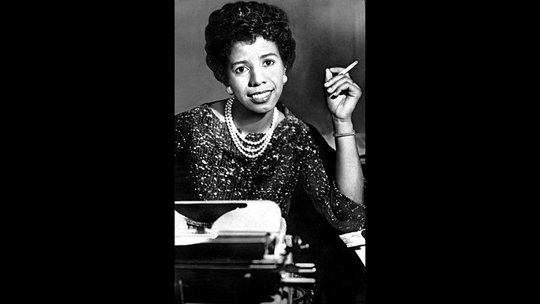 Lorraine Hansberry (Courtesy of The Goodman Theatre)