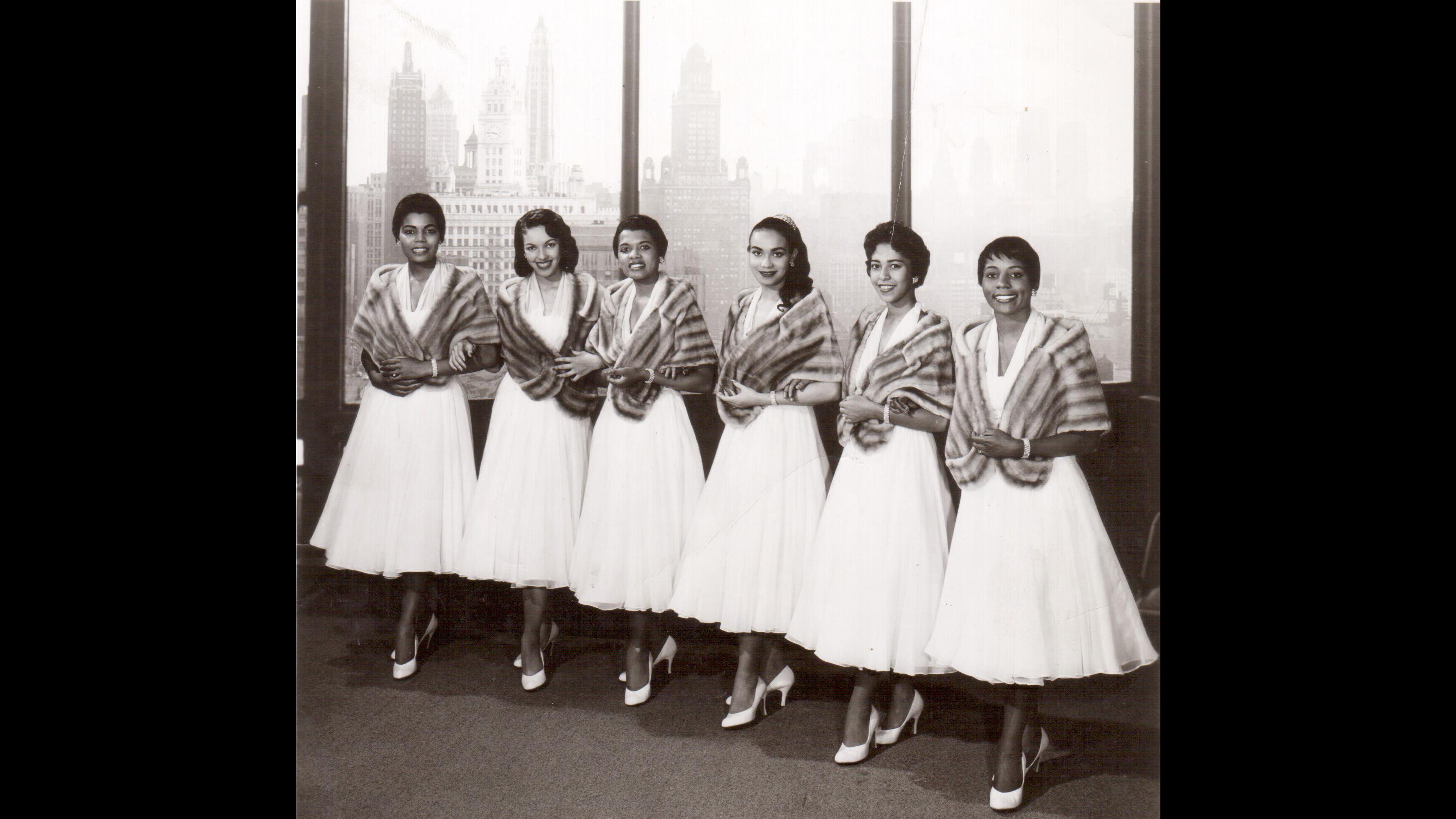 Miss Wonderful 1958 contestants (Courtesy of Ernestine Terry)