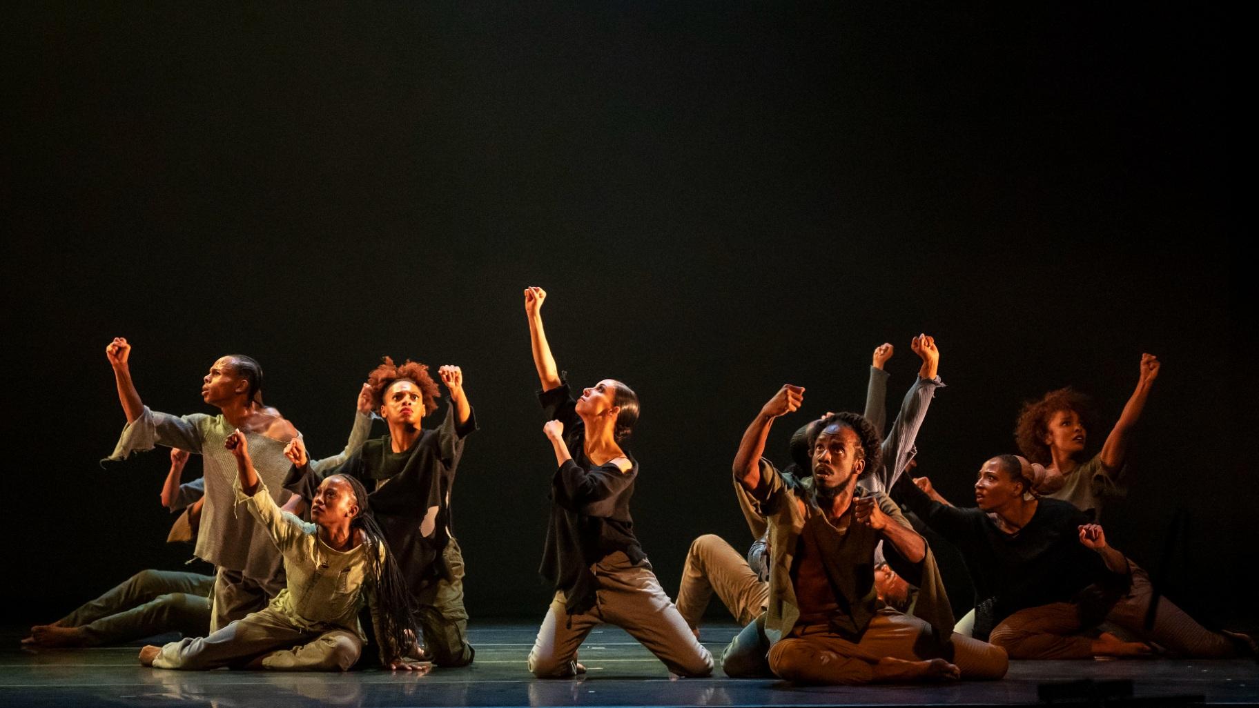 “Madonna Anno Domini” performed by Deeply Rooted Dance Theater company and company apprentice members. (Todd Rosenberg)