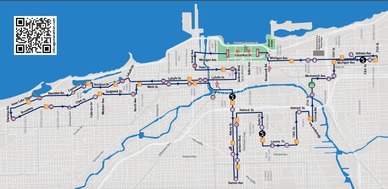 Your Guide to Chicago Marathon Street Closures, Cheer Zones and How to