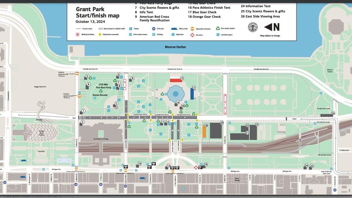 Your Guide to Chicago Marathon Street Closures, Cheer Zones and How to