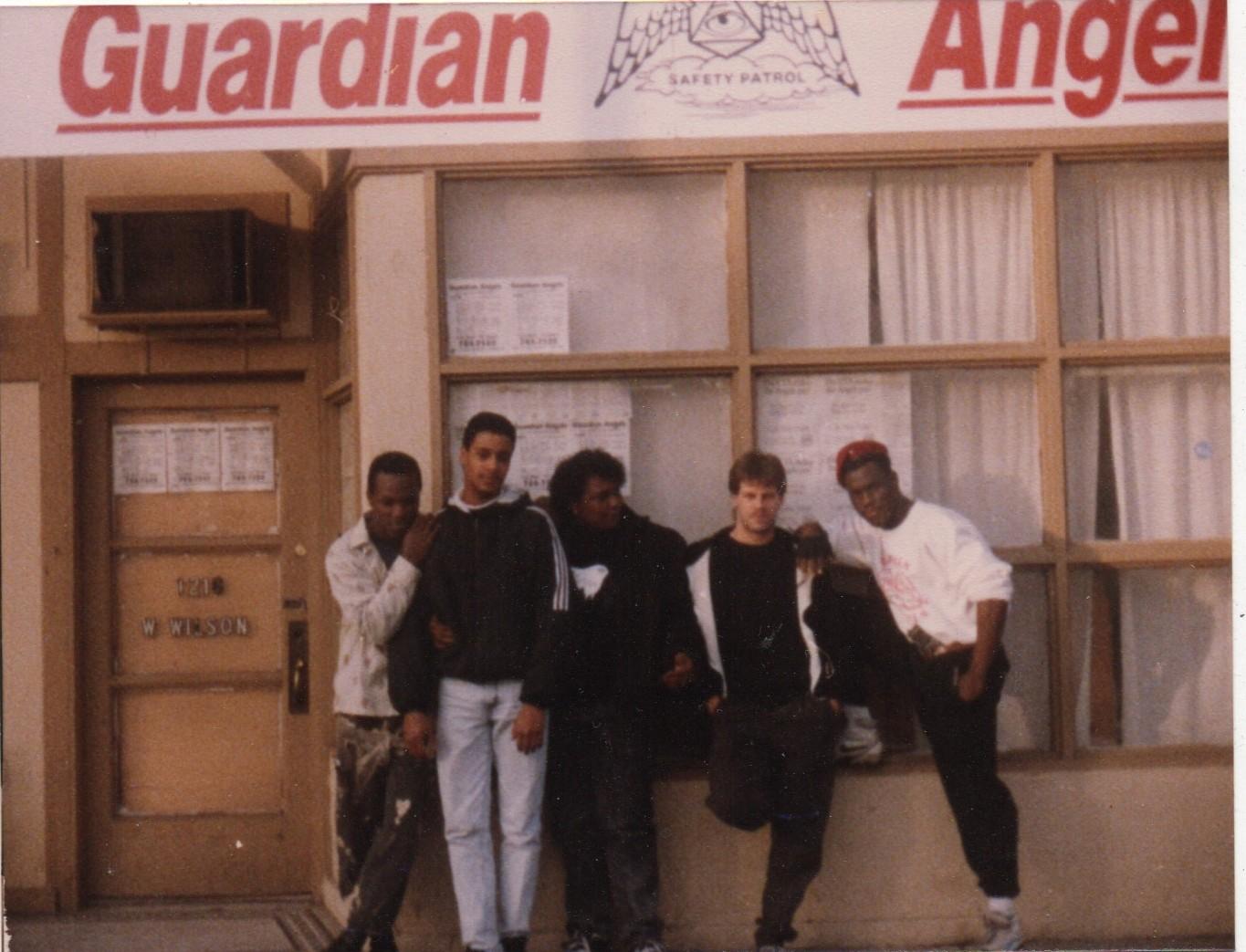 Chicago gang historian James O’Connor became a member of the Guardian Angels. (Courtesy of James O’Connor)