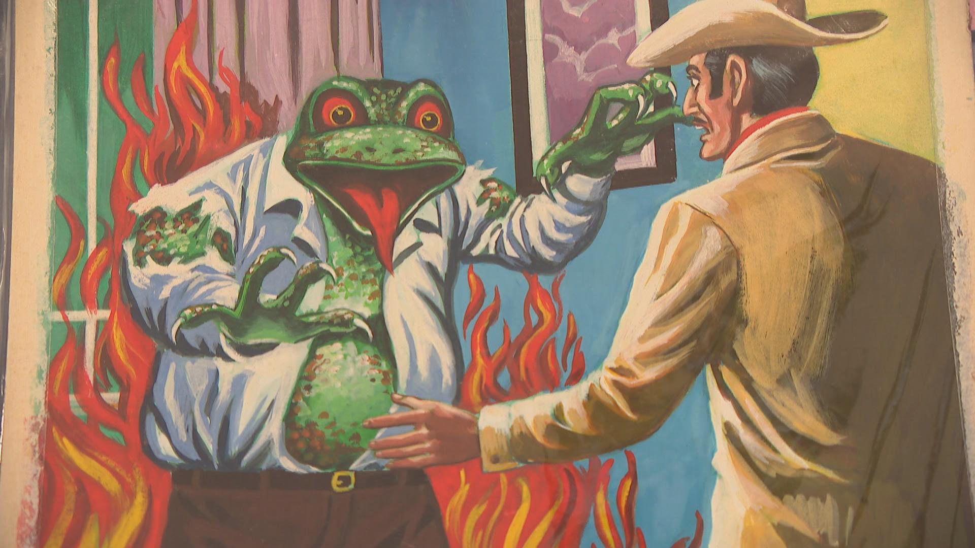 ‘pop Pulp Illustrates Weird Wonderful World Of Mexican Pulp Art Chicago News Wttw 