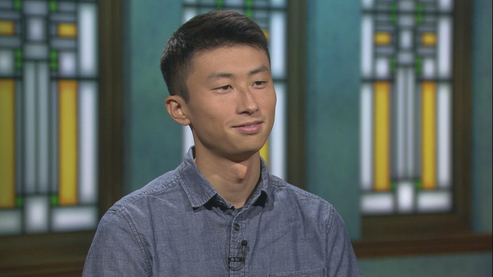 Filmmaker Bing Liu appears on “Chicago Tonight.”