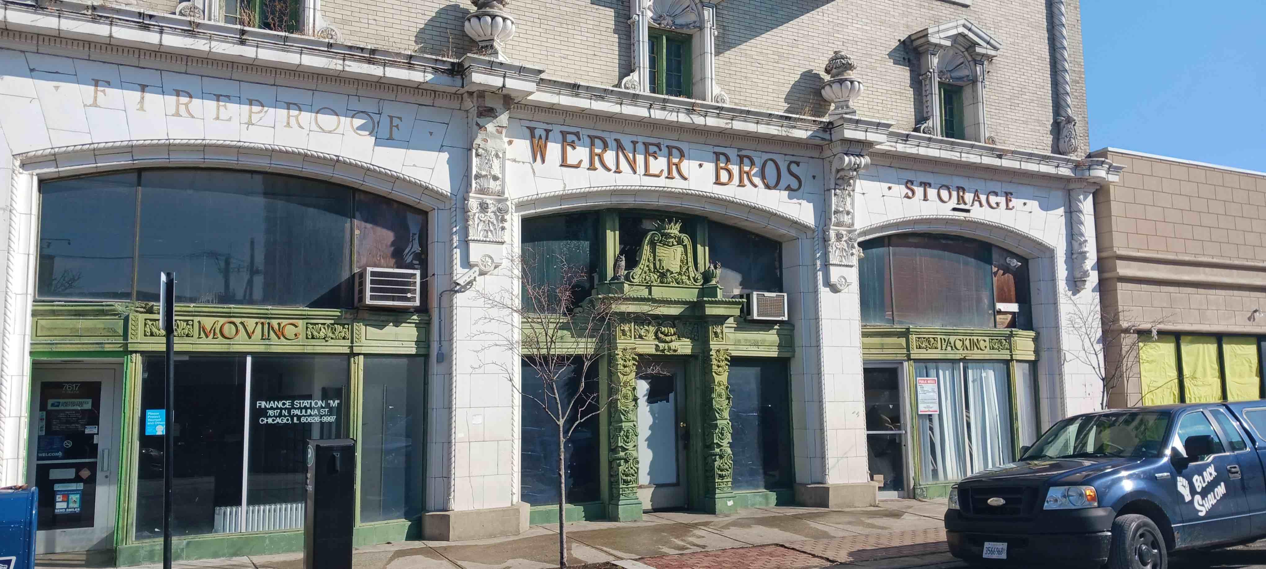 The Werner Brothers Storage Building. (Ward Miller / Preservation Chicago)