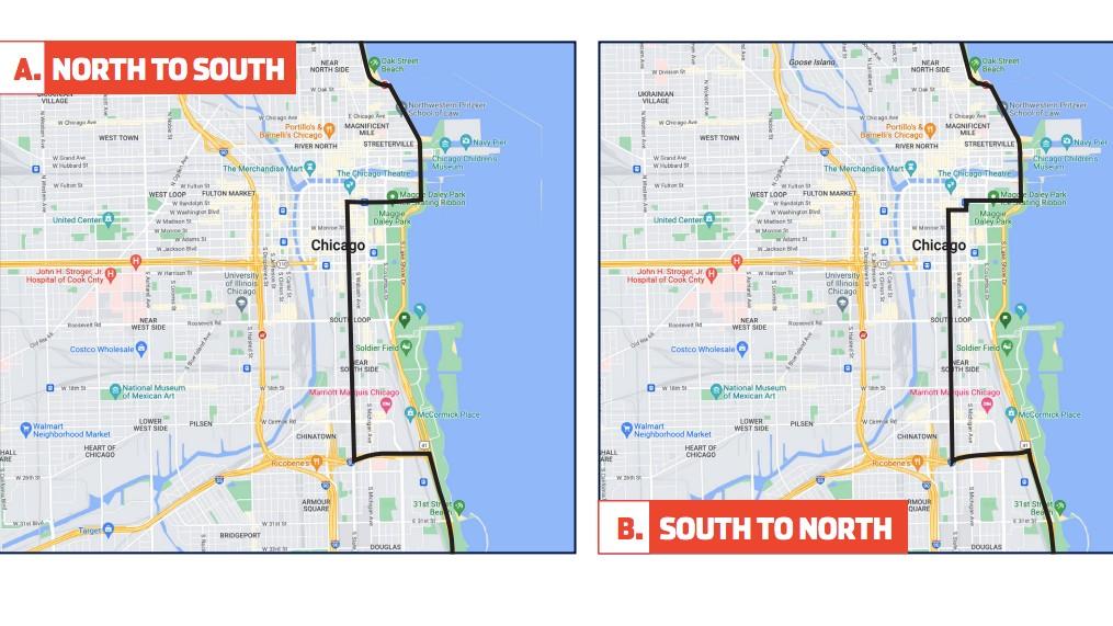 Nascar Chicago Route Map