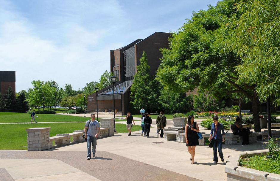 Northeastern Illinois University's campus in Chicago's North Park neighborhood (Courtesy Northeastern Illinois University)