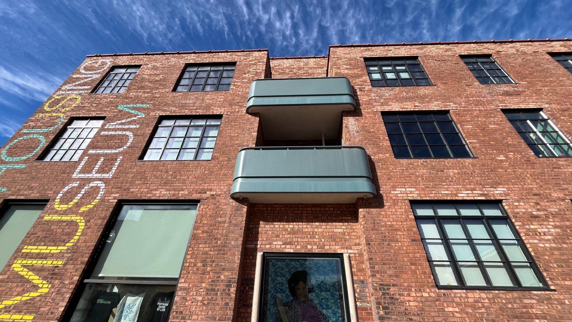 The exterior of the National Public Housing Museum. (Courtesy of the National Public Housing Museum)
