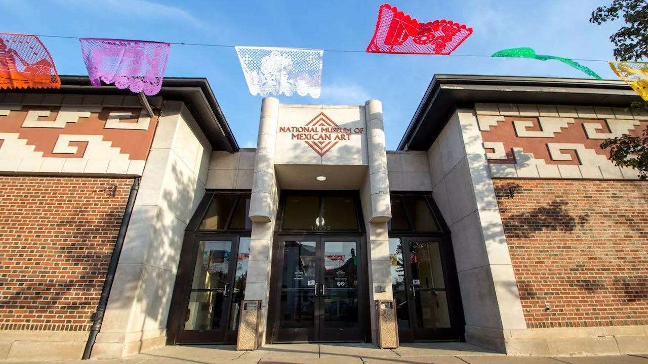 Exterior of the National Museum of Mexican Art located at 1852 W. 19th Street in the Lower West Side. (Courtesy of National Museum of Mexican Art)