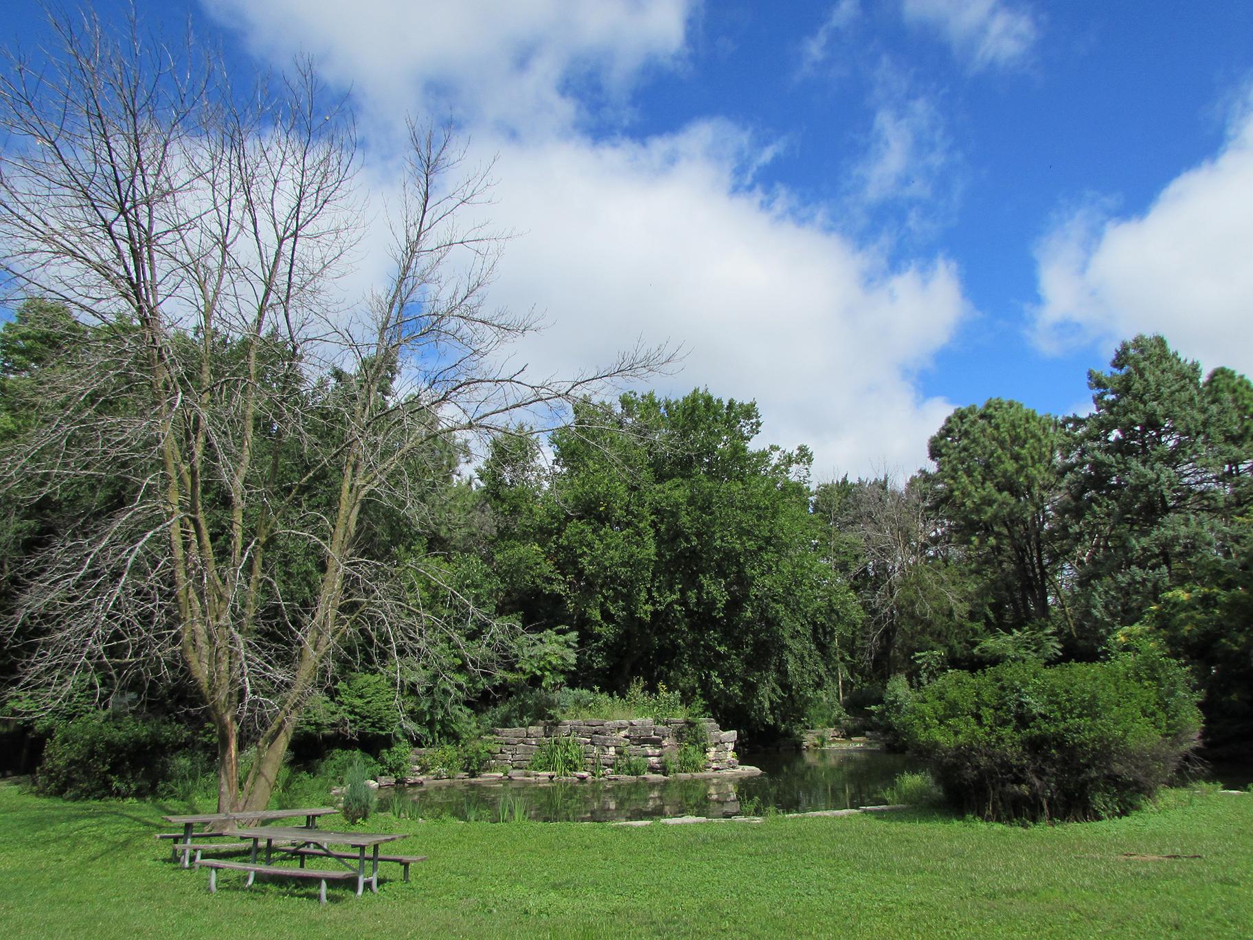 The rock garden at the North Park Village Nature Center (Richard Bartlaga / Flickr)