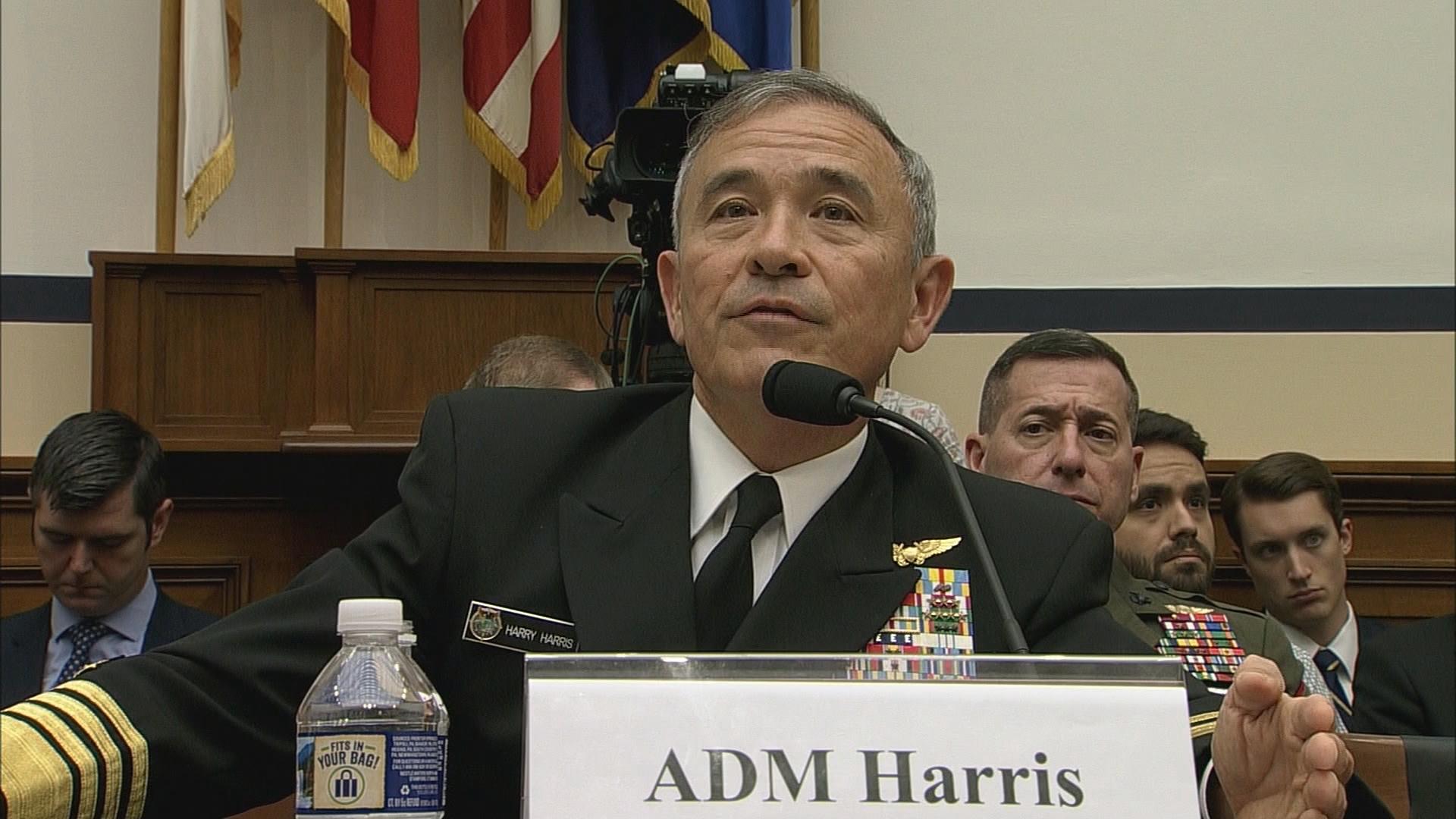“We have to look at North Korea as if Kim Jong-un will do what he says,” said Adm. Harry Harris.