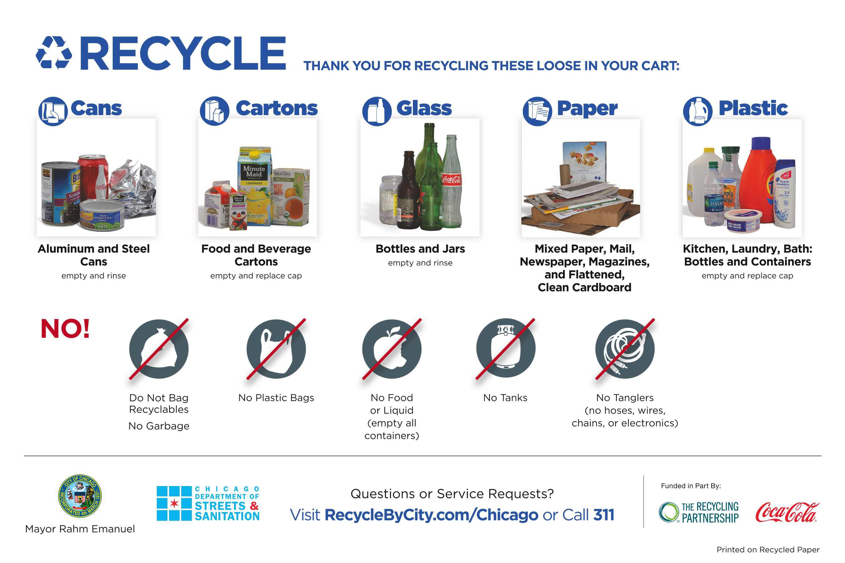 New Campaign Aims to Boost Chicago’s Dismal Recycling Rate Chicago