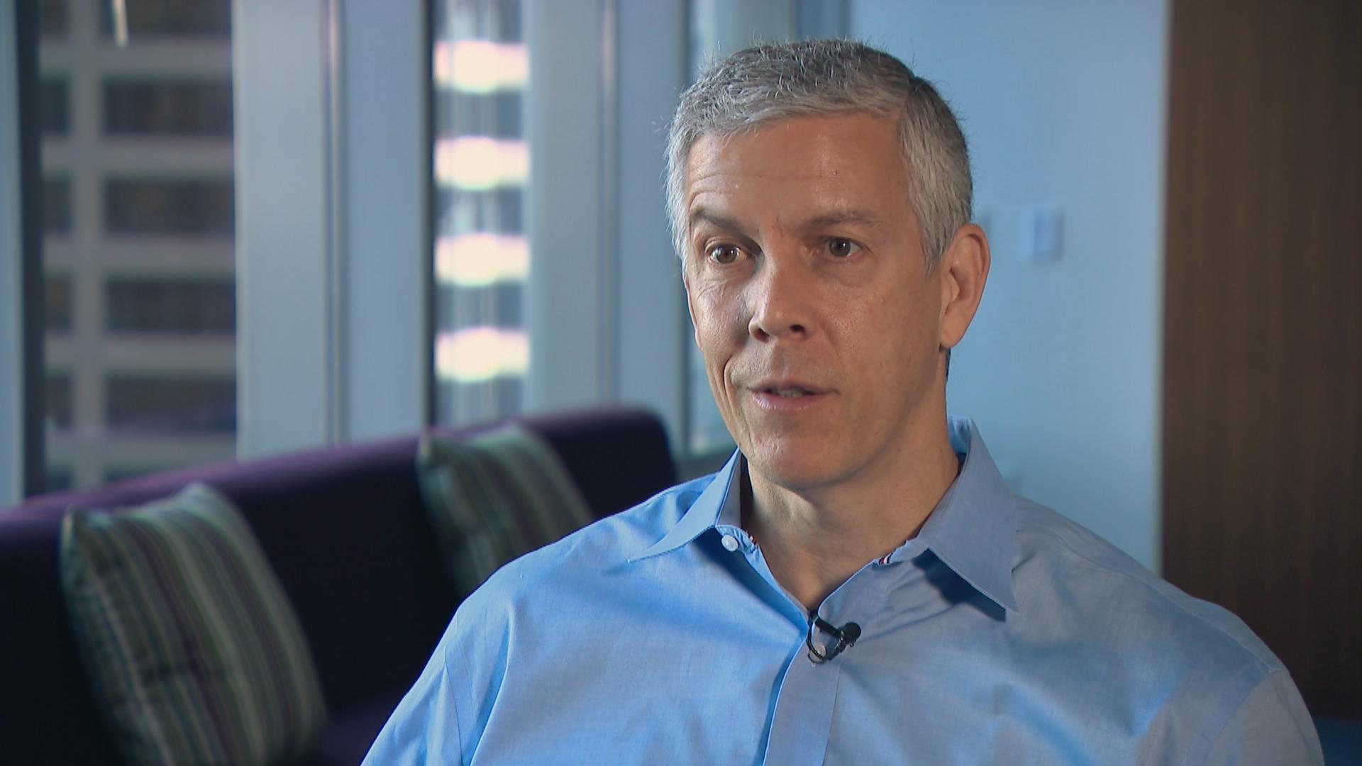 “Guys aren’t winning on the street,” said CRED managing partner Arne Duncan.