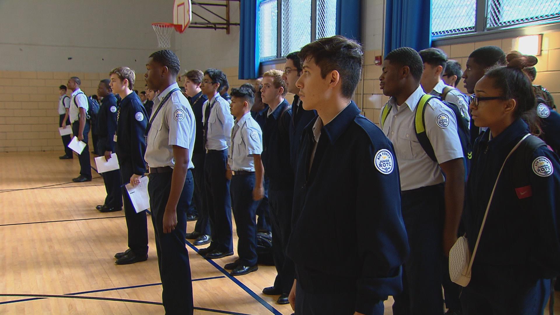 Simulating Military Life Preps CPS Students for Life Beyond High School