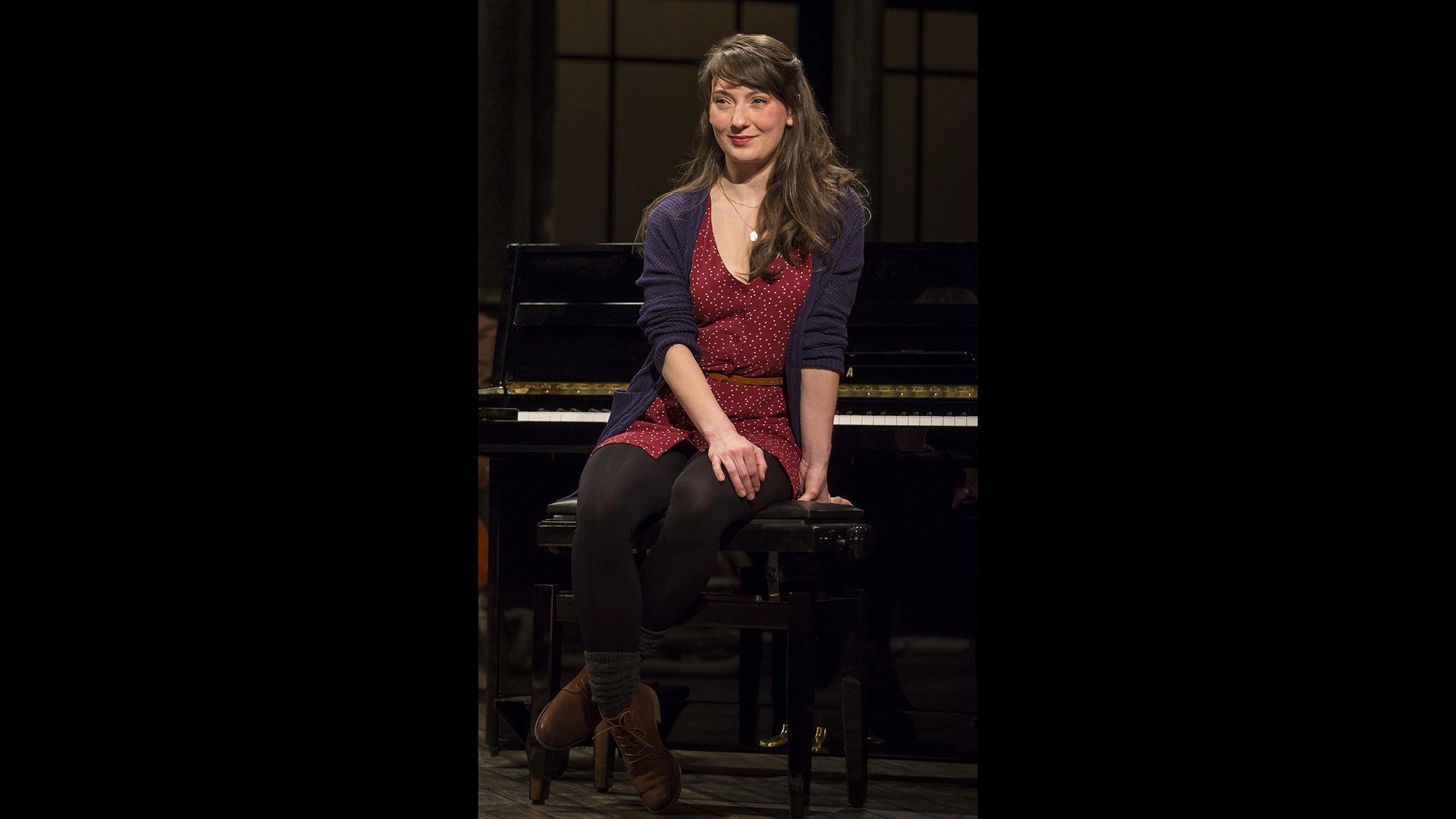 Tiffany Topol in “Once.” (Photo credit: Liz Lauren)