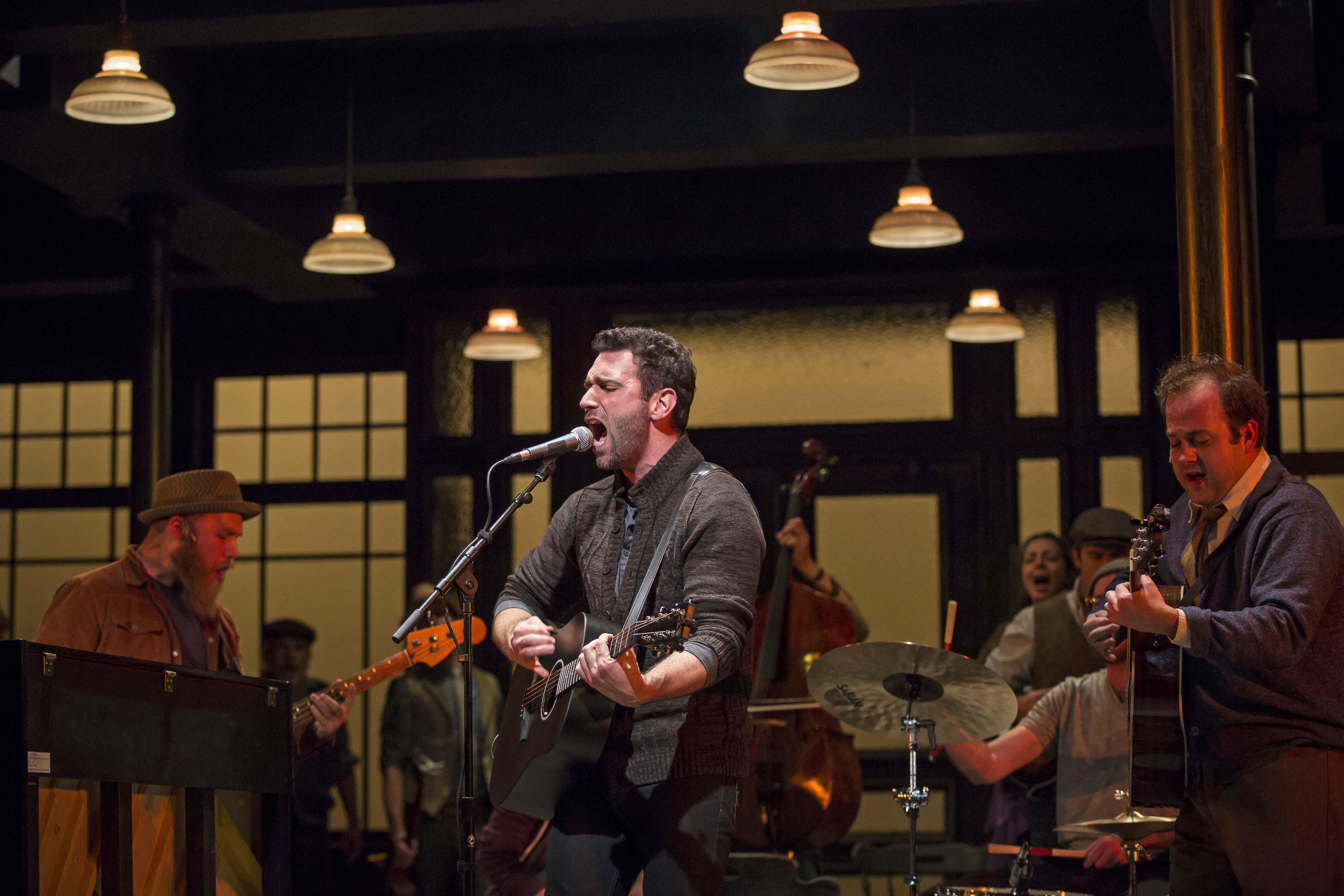 Barry DeBois in “Once.” (Photo credit: Liz Lauren)