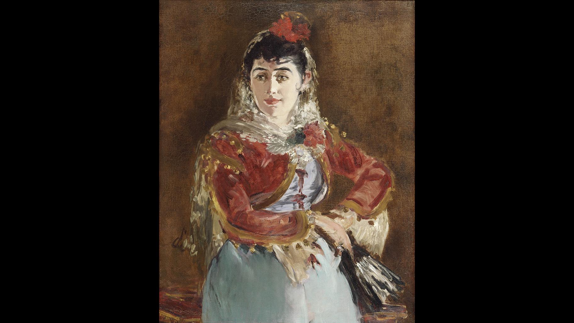 Édouard Manet. “Portrait of Émilie Ambre as Carmen,” 1880. Philadelphia Museum of Art. Gift of Edgar Scott, 1964. Courtesy of the Philadelphia Museum of Art.