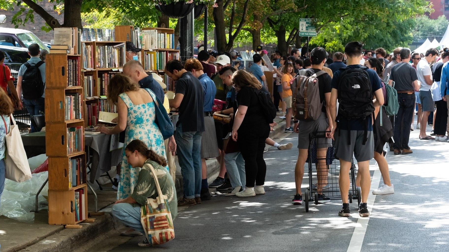 Printers Row Lit Fest (Robert Kusel)