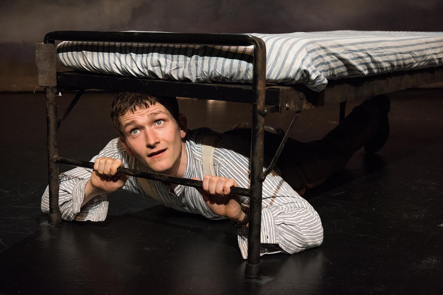 Shane O’Regan in “Private Peaceful.” (Credit: Ahron R. Foster)