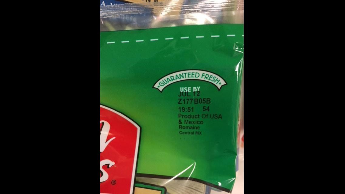 Affected products can be identified by looking at the product code, which for this recall will start with the letter “Z” at the beginning followed by the numbers 178 or lower. (Courtesy FDA.gov)