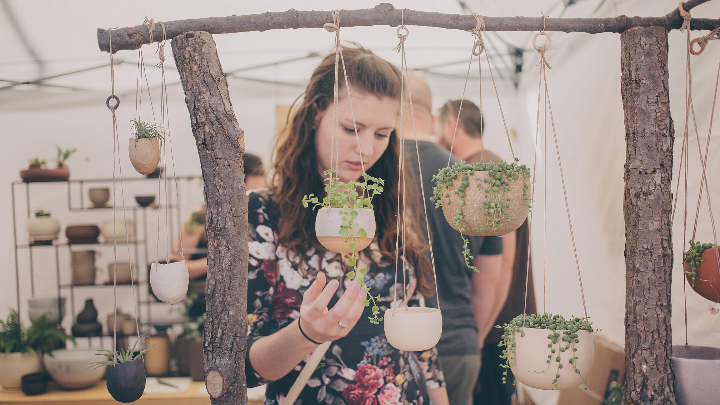 More than 400 vendors set up camp along Division Street in Wicker Park. (Courtesy Renegade Craft Fair)