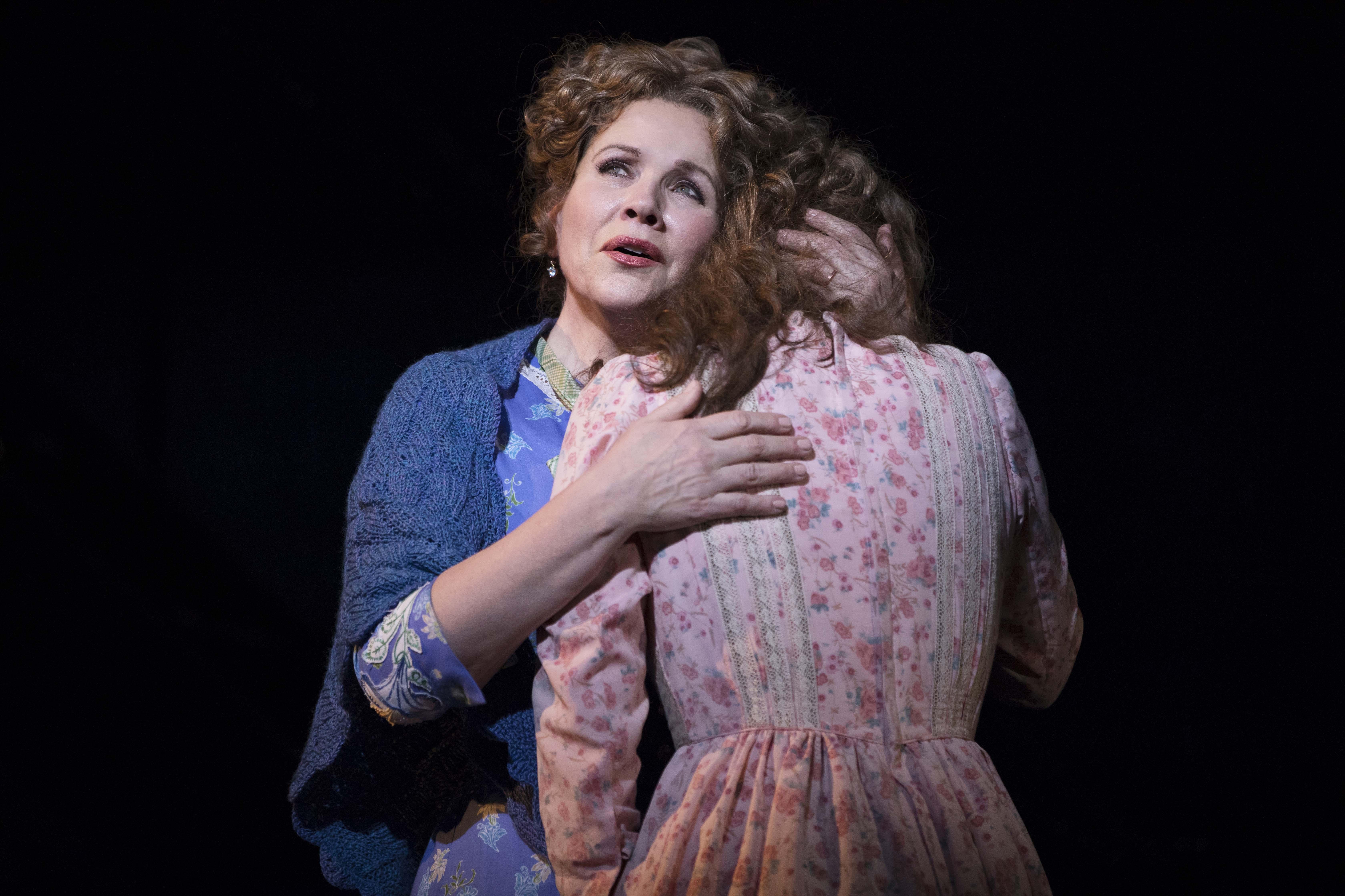 Renee Fleming and Jessie Mueller in “Carousel.” (Credit: Julieta Cervantes)