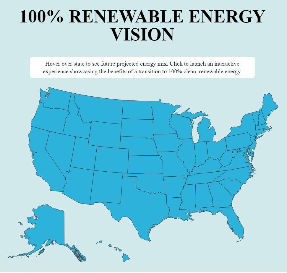 Stanford University researchers created a plan showing how 100-percent clean energy can become reality, including state-by-state calculations. (The Solutions Project)