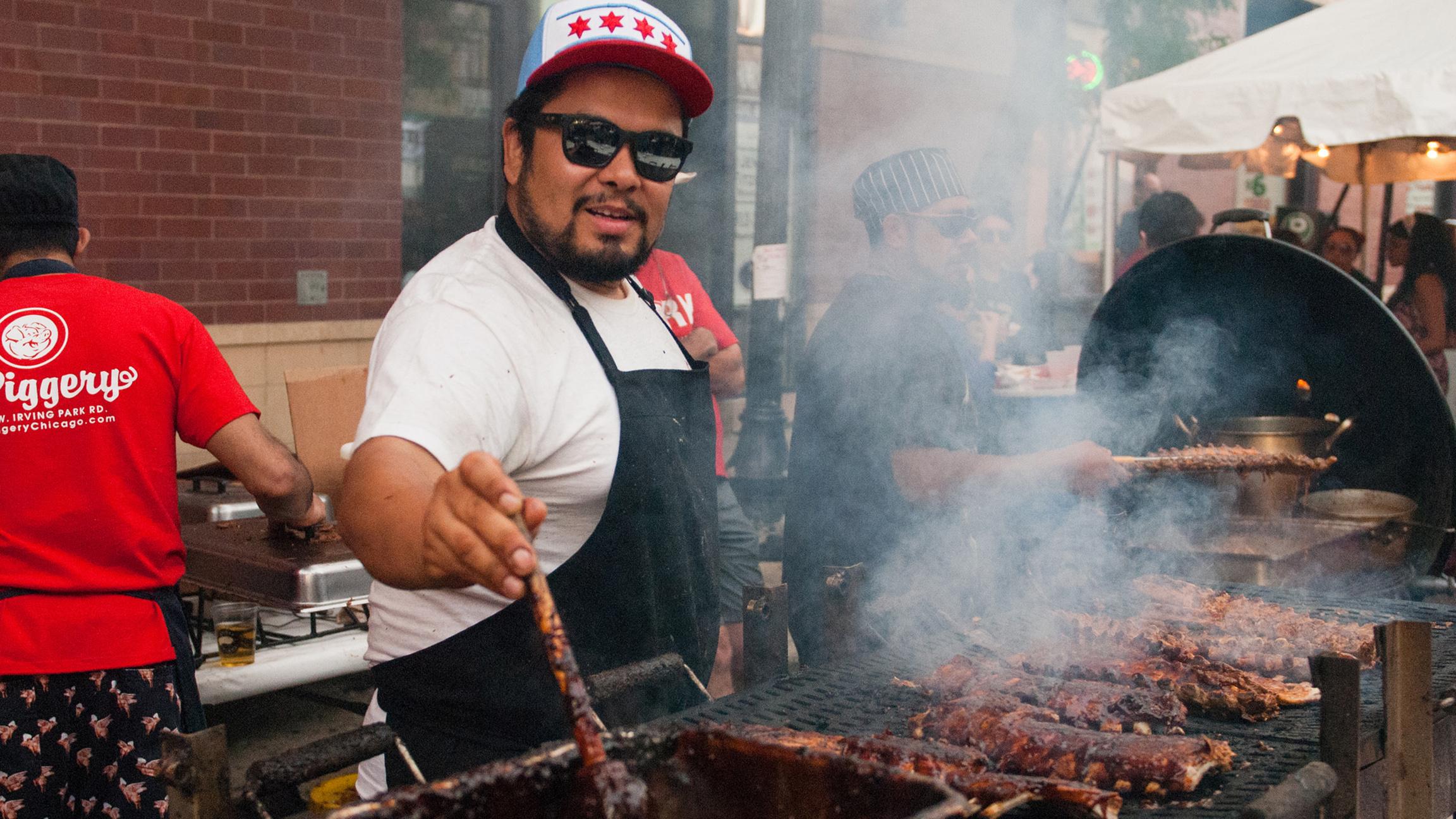 Treat dad to a meaty weekend at Ribfest Chicago. (Beking Joassaint / Beking Joassaint Photography)