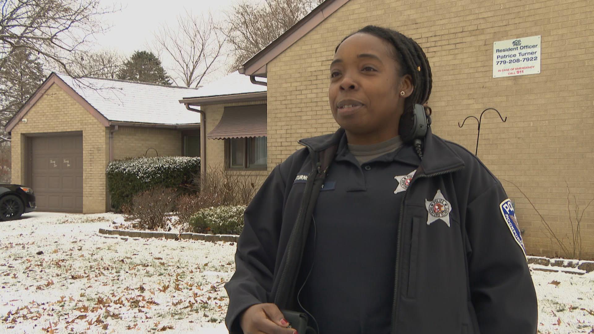 Rockford Police Officer Patrice Turner (WTTW News)