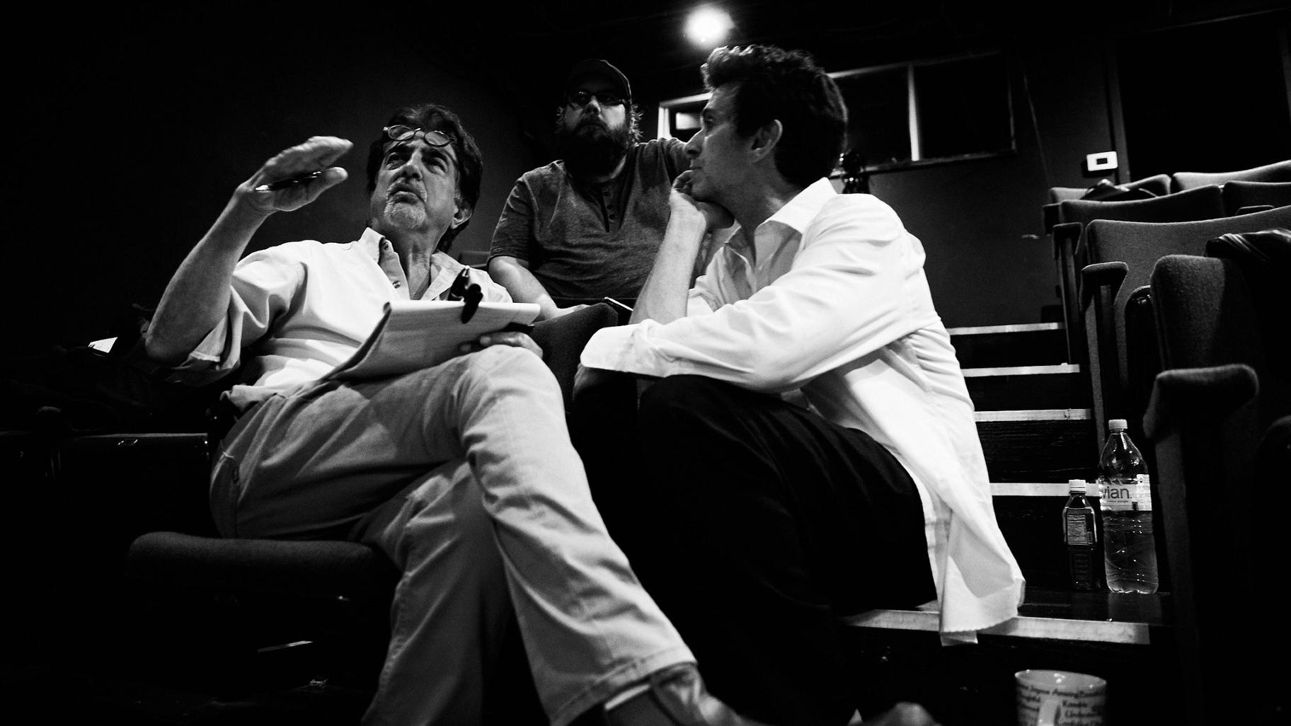 Ronnie Marmo with Joe Mantegna. (Doren Sorell)