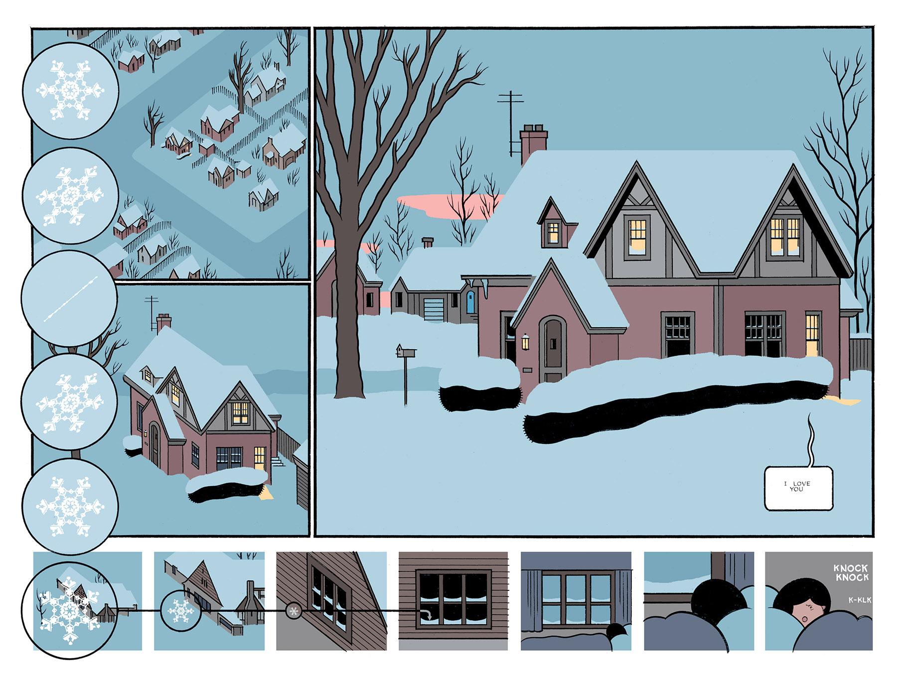 An illustration from “Rusty Brown.” (Courtesy of Chris Ware and Pantheon Books)