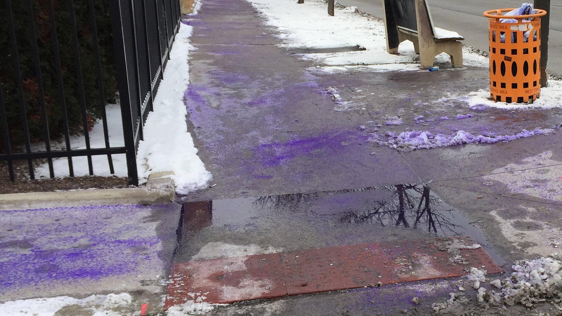 Chicago Weather Alert - Here's What Kind of Ice Melt or Snow Melting Salt  You Should Use on Concrete.