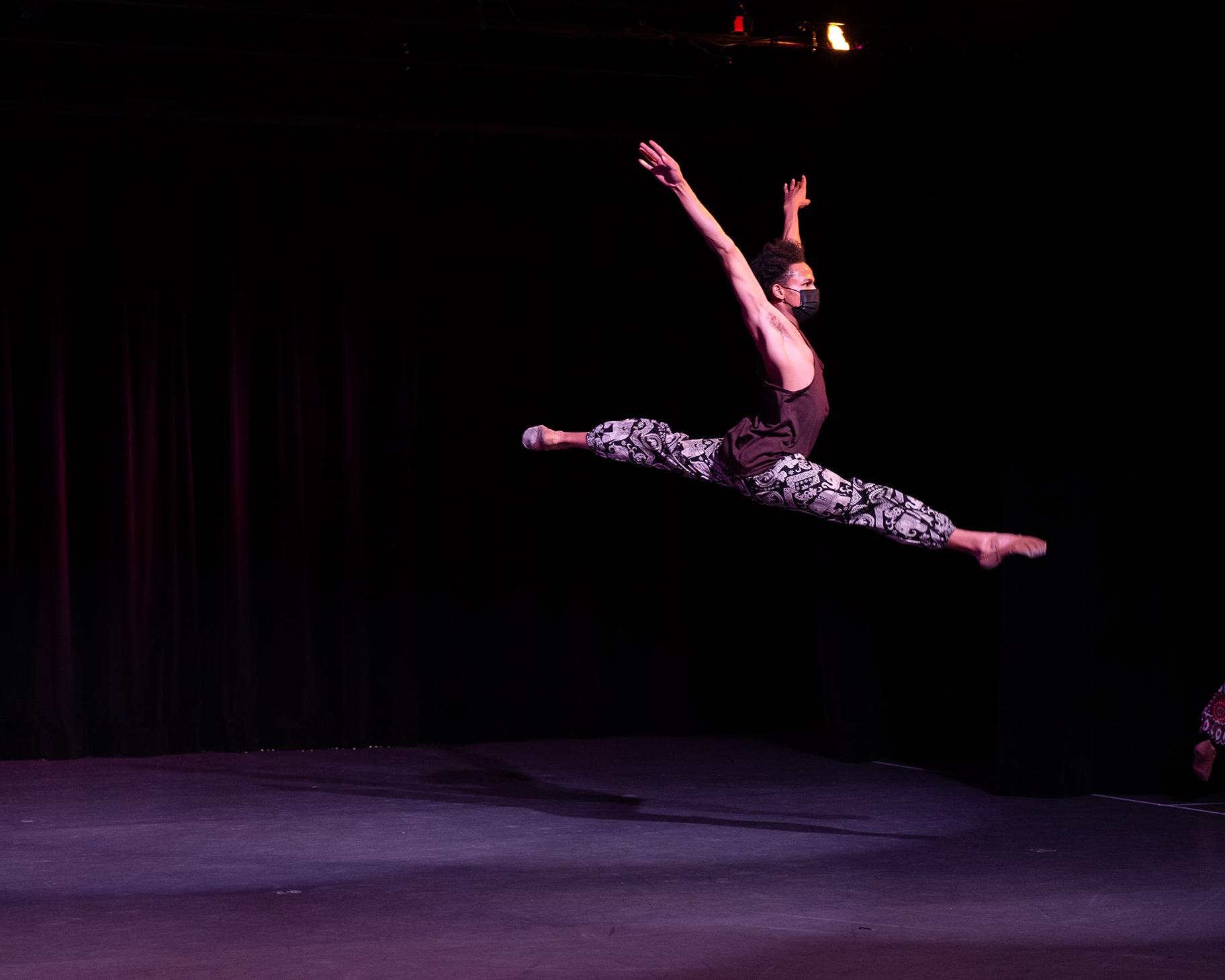 South Chicago Dance Theater, Ahmad Hill.  (Photo by Michelle Reid)