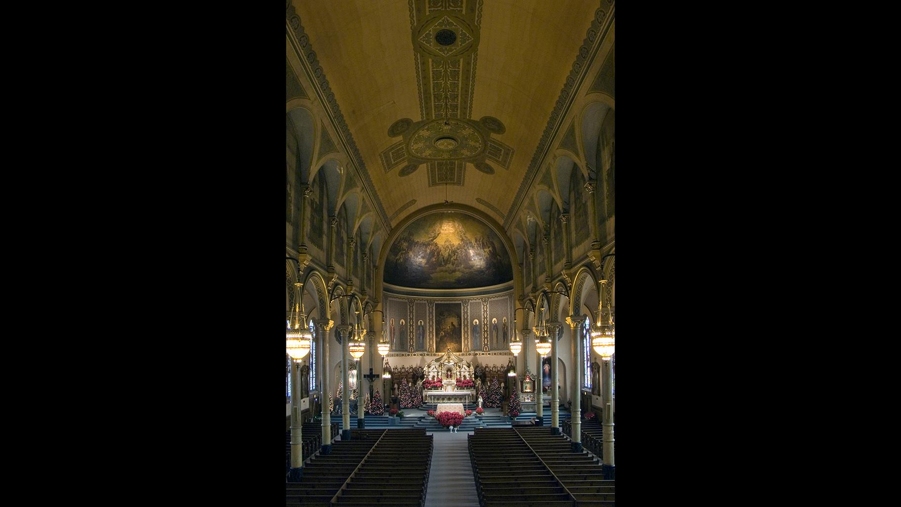 St. Stanislaus Kostka (Credit: Archdiocese of Chicago’s Joseph Cardinal Bernardin Archives and Records Center)