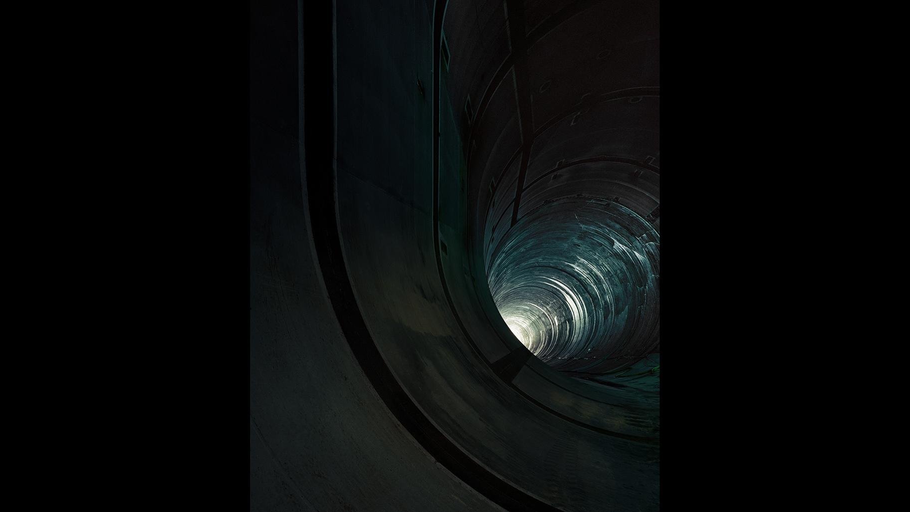 “Deep Tunnel” shows the Chicago tunnel system that is designed to move more than 26,500 Olympic-sized swimming pools of water. (Brad Temkin / The Field Museum)