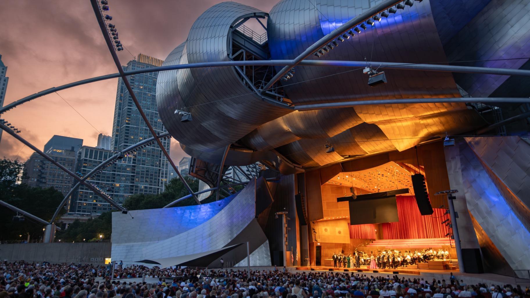 Pritzker Pavilion. (Kyle Flubacker)