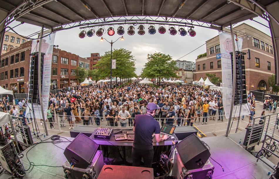The annual Taste of Randolph, scheduled for June 12-14 in the West Loop, has been canceled amid the COVID-19 pandemic. (Courtesy of Star Events)