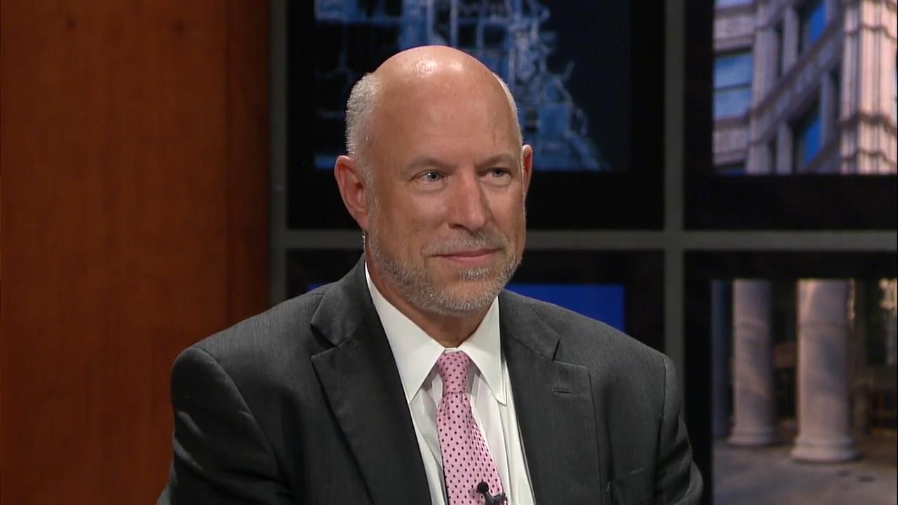 Terry Mazany appears on “Chicago Tonight” on June 29, 2015. (WTTW News)
