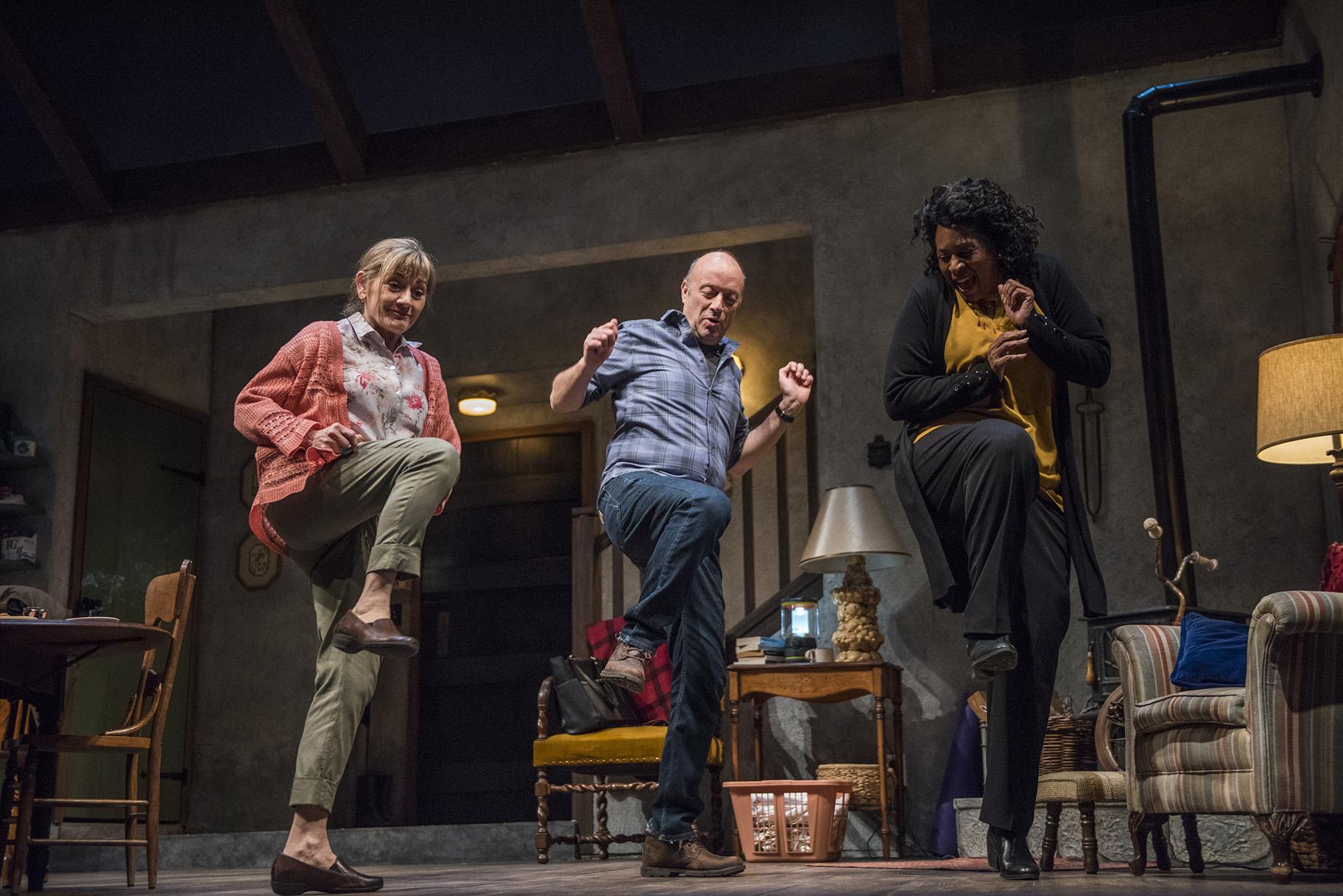 From left: Janet Ulrich Brooks, Yasen Peyankov and Ora Jones in “The Children.” (Photo by Michael Brosilow)