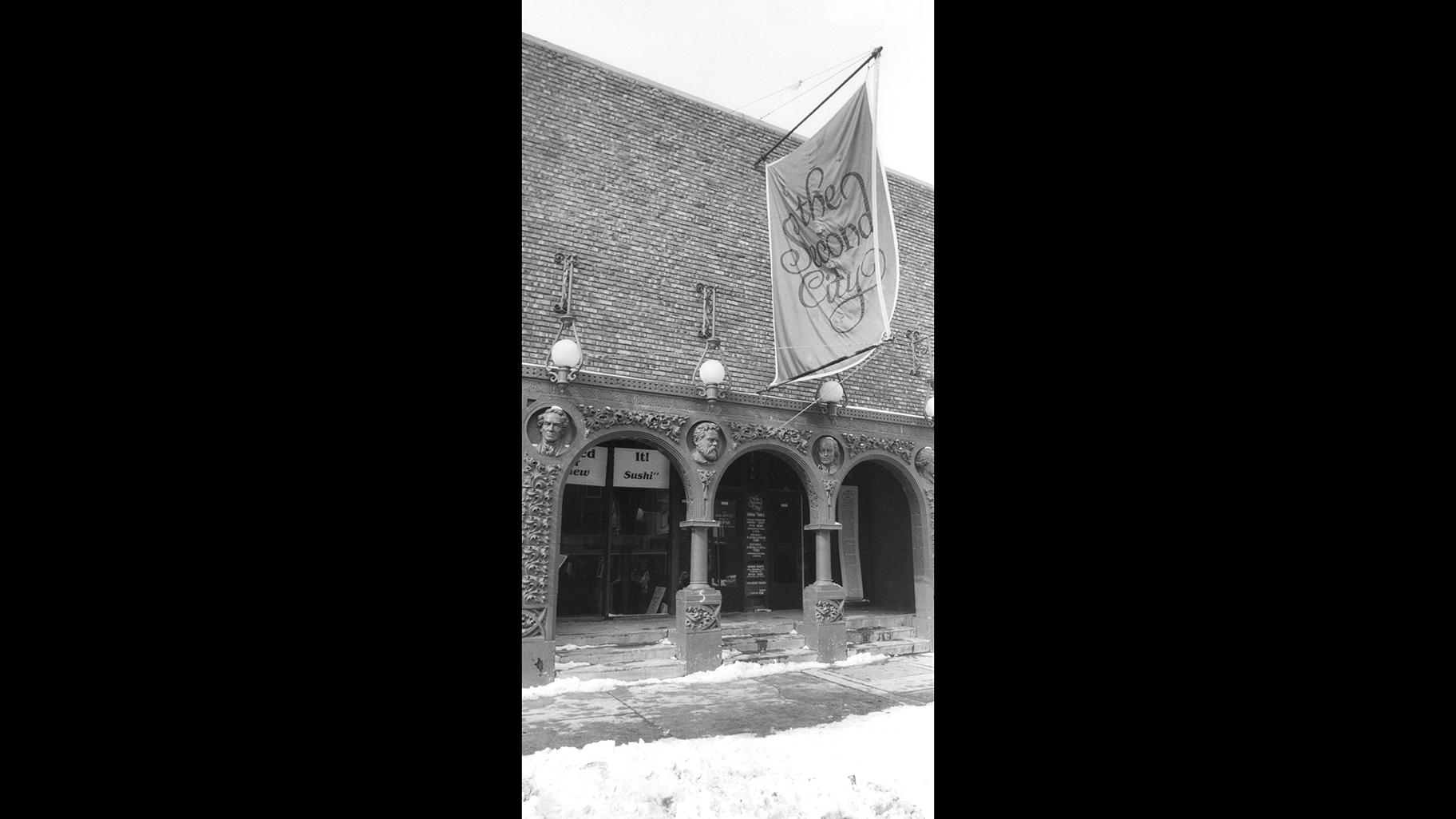 This March 6, 1982, file photo, shows the home of the famed improvisational troupe, Second City, in Chicago’s Old Town. (AP Photo / Fred Jewell, File)