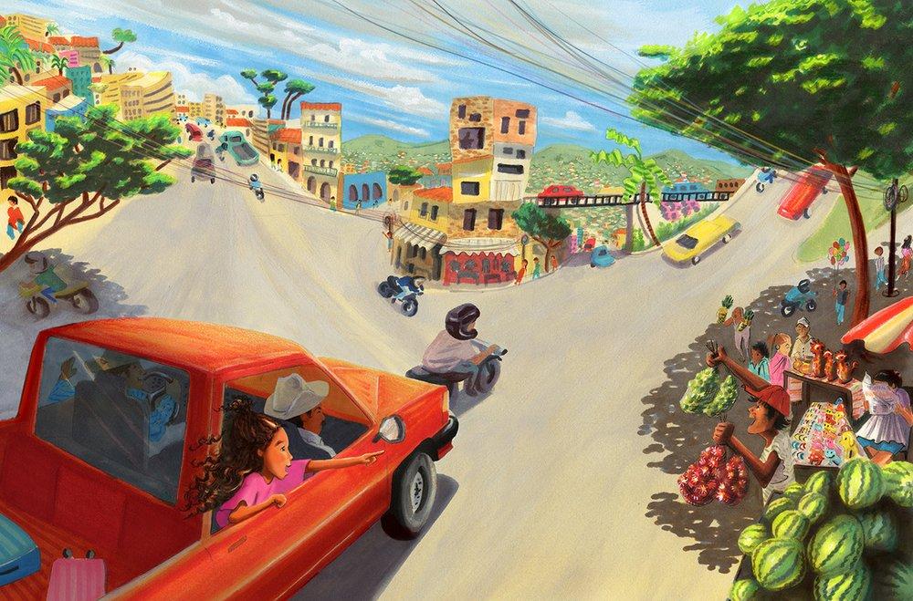 An image from “Tíos and Primos” by Jacqueline Alcántara. (Courtesy of Penguin Random House) An image from “Tíos and Primos” by Jacqueline Alcántara. (Courtesy of Penguin Random House)