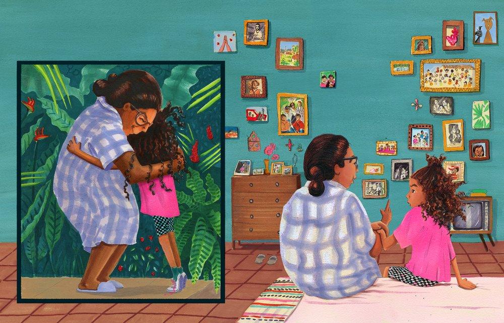 An image from “Tíos and Primos” by Jacqueline Alcántara. (Courtesy of Penguin Random House) An image from “Tíos and Primos” by Jacqueline Alcántara. (Courtesy of Penguin Random House)