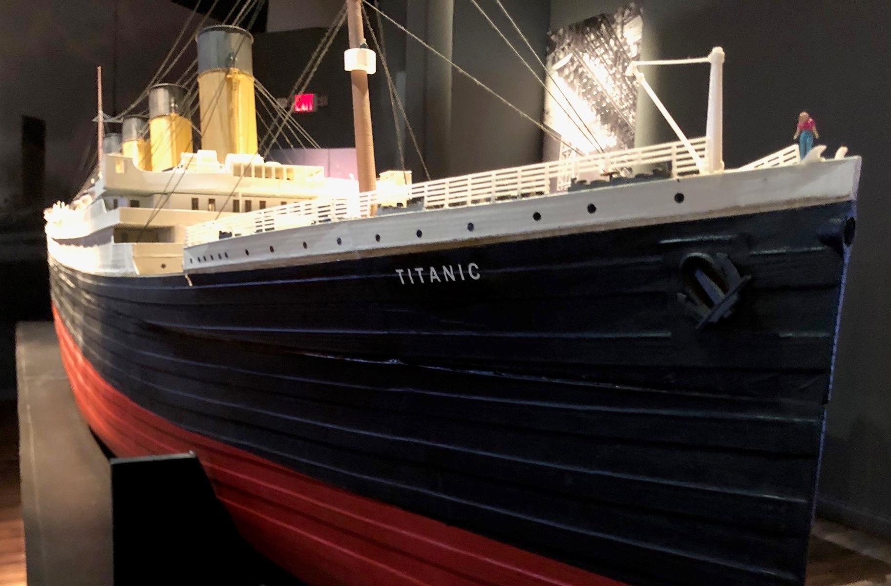 A look inside “Titanic: The Exhibition,” which just opened at Westfield Old Orchard. (Marc Vitali / WTTW News)A look inside “Titanic: The Exhibition,” which just opened at Westfield Old Orchard. (Marc Vitali / WTTW News)