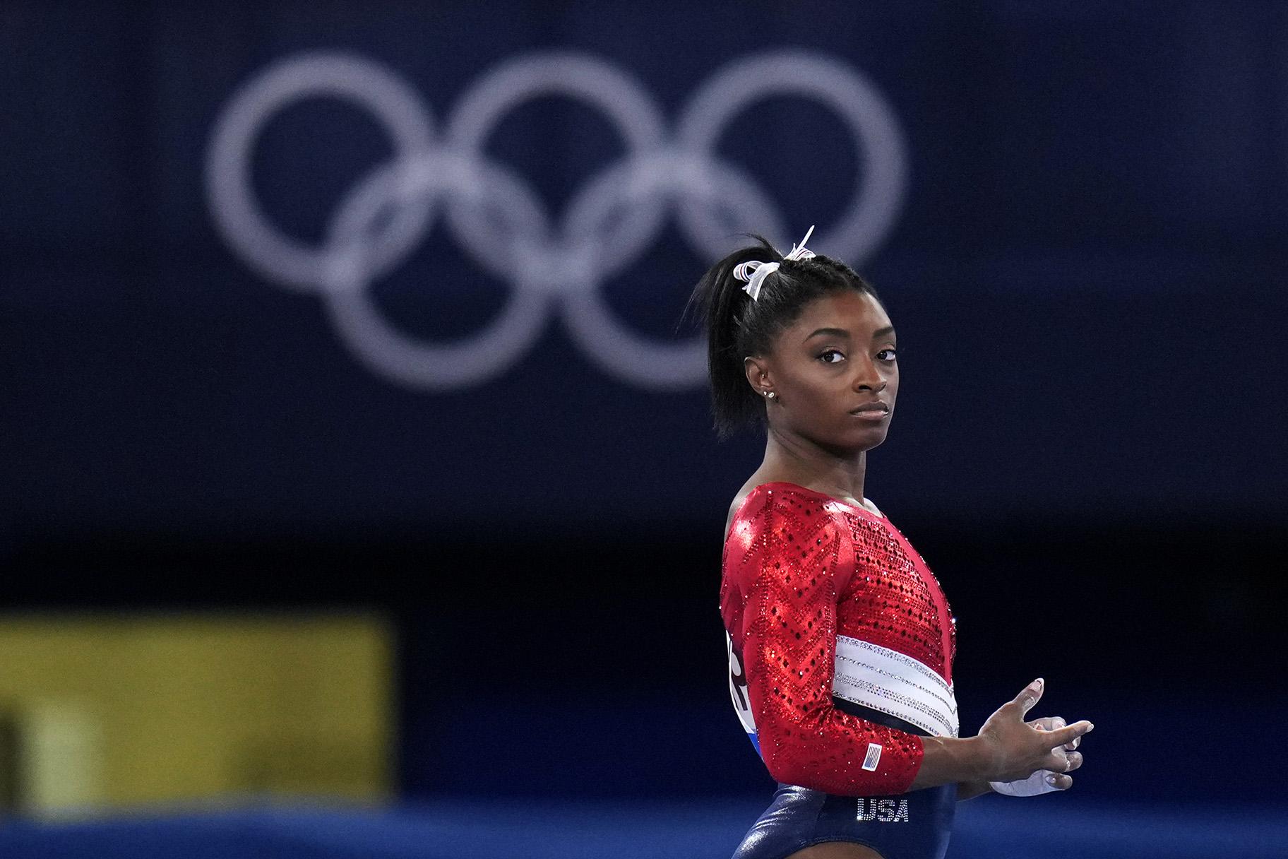 Olympic Champ Simone Biles Withdraws From All-Around Competition ...