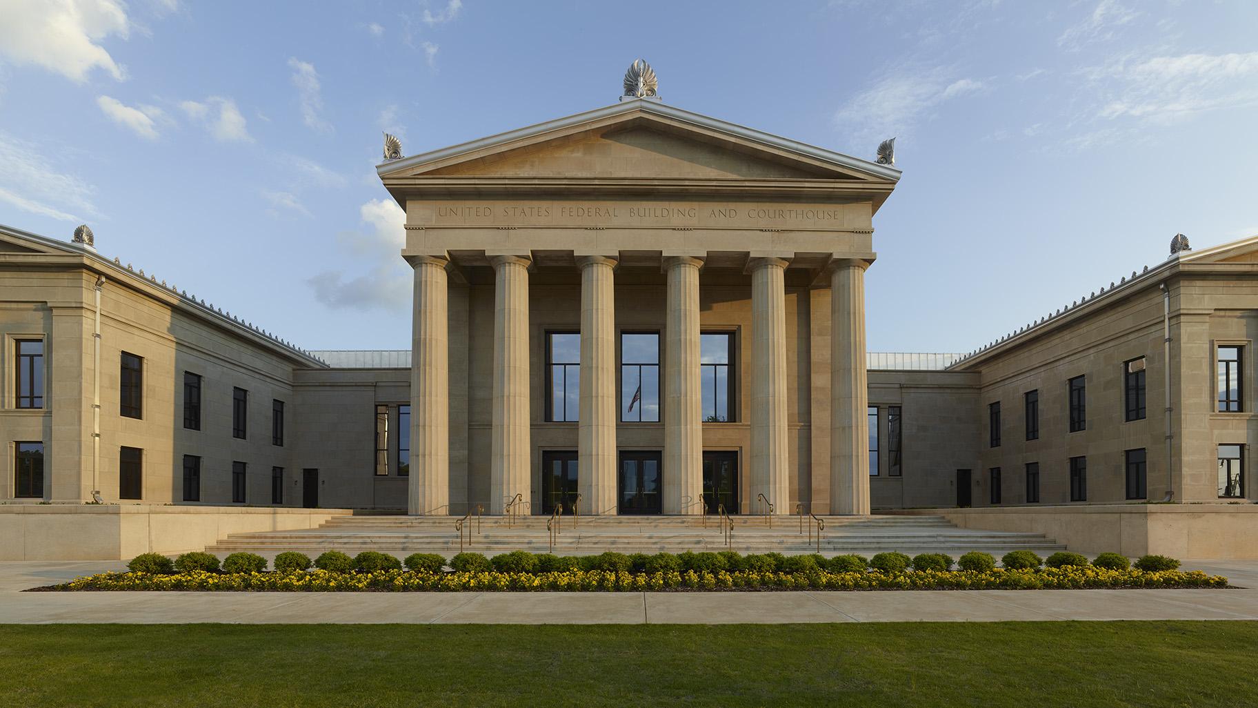 The federal center in Tuscaloosa, Alabama. (Credit: Timothy Hursley)