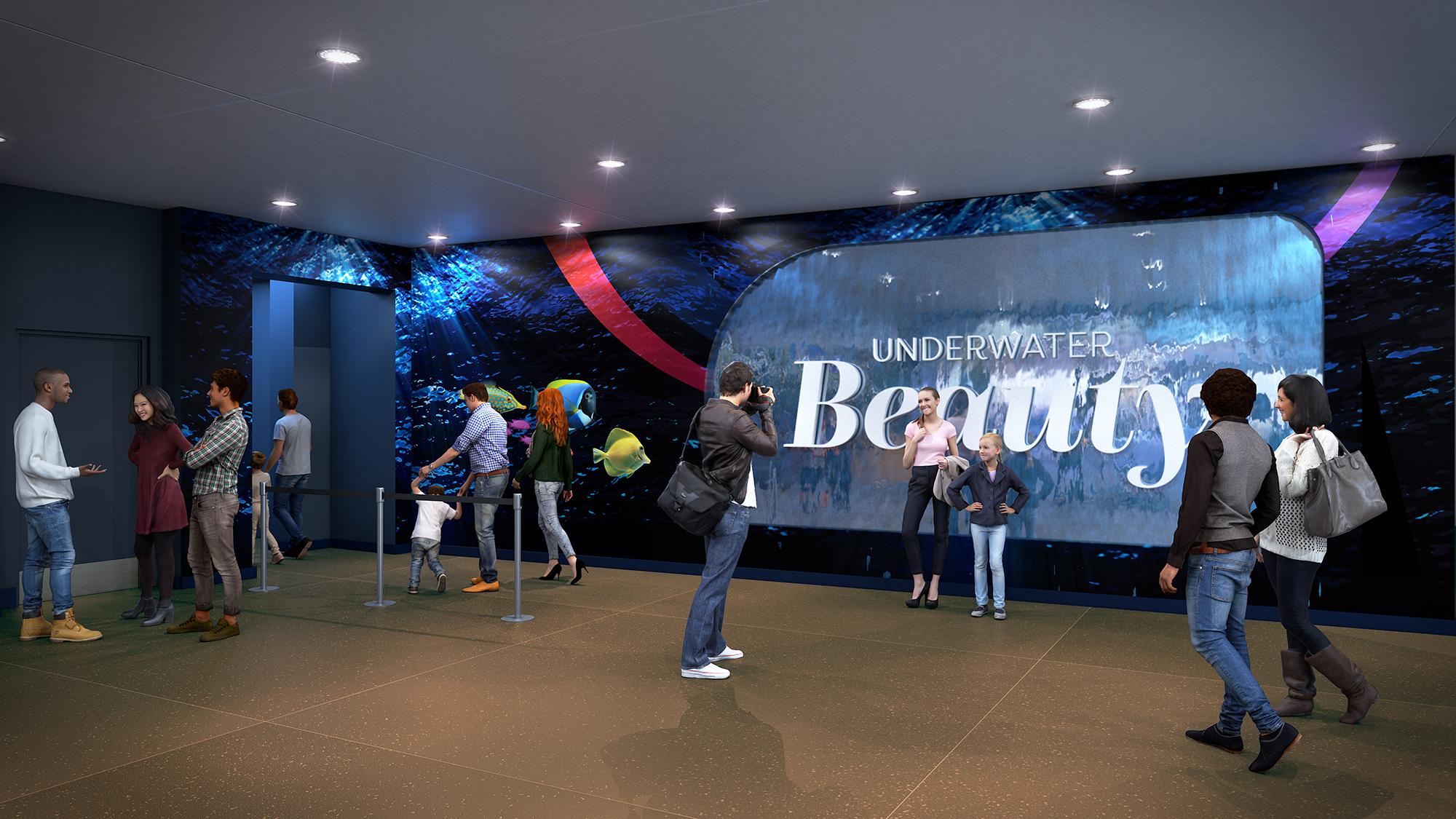 A rendering of Shedd Aquarium's new "Underwater Beauty" exhibit, which opens in May. (© Shedd Aquarium / Brenna Hernandez)